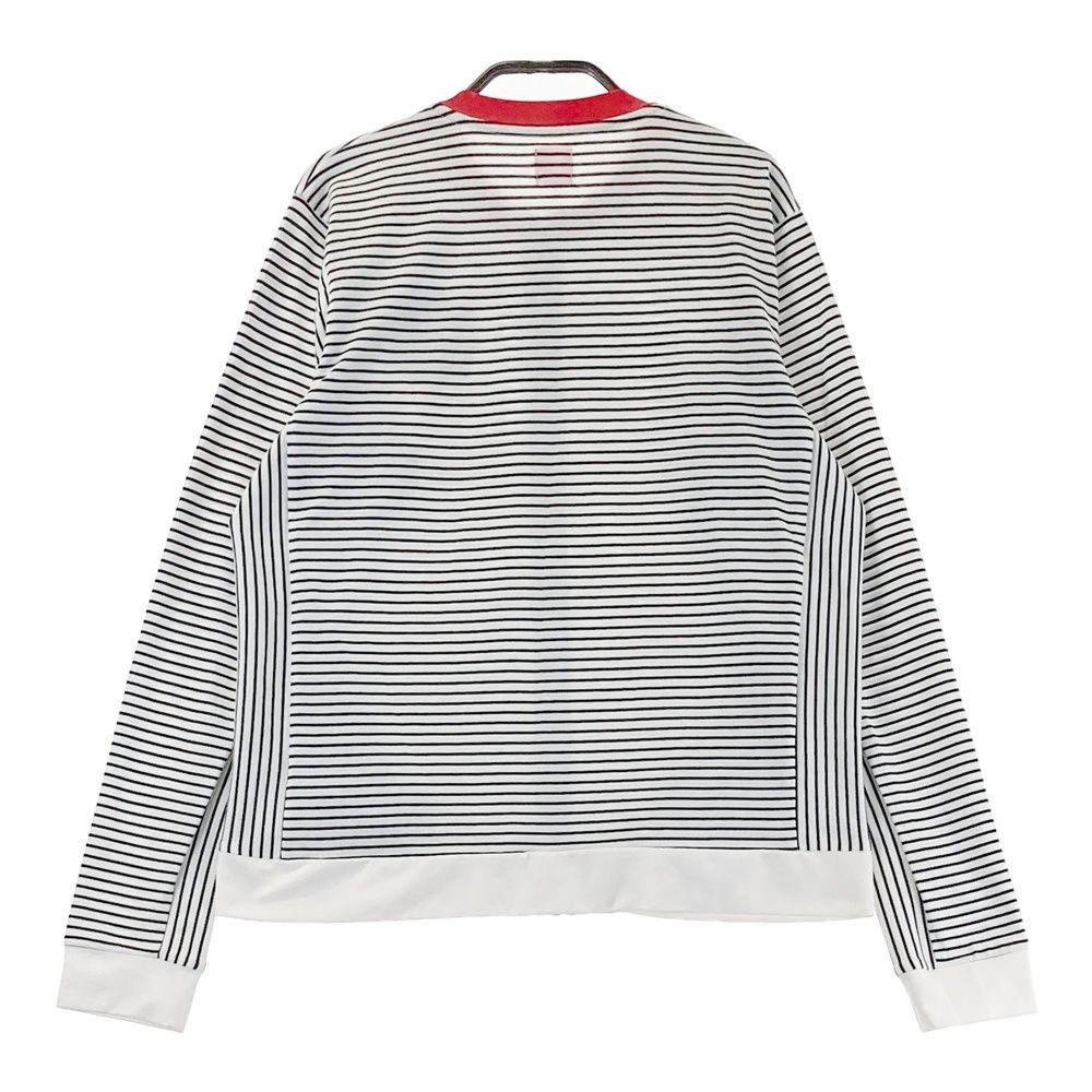 サイズ 40 ARCHIVIO アルチビオ 長袖ジップジャケット ボーダー柄 ホワイト系 240101525415 ゴルフウェア レディース ストスト