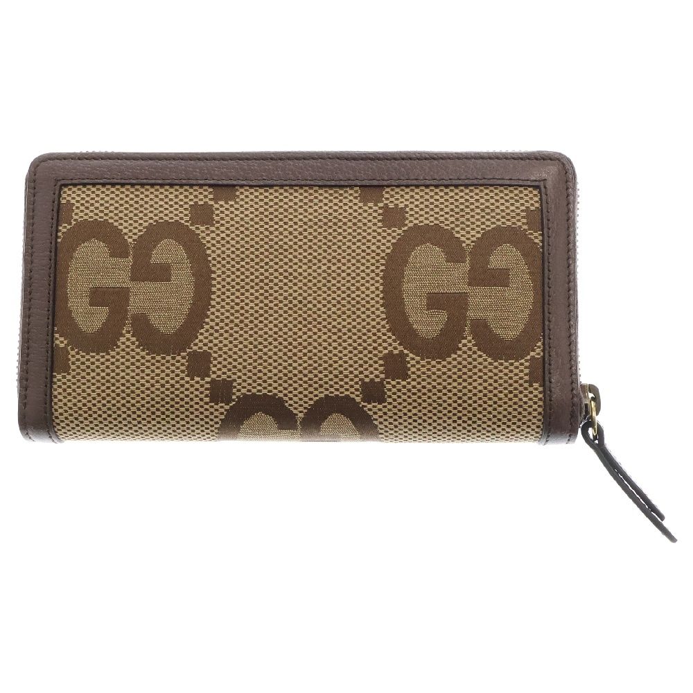 グッチ GGパターン バンブー 長財布 GUCCI (グッチ) ジャンボGG バンブー ロングウォレット 長財布