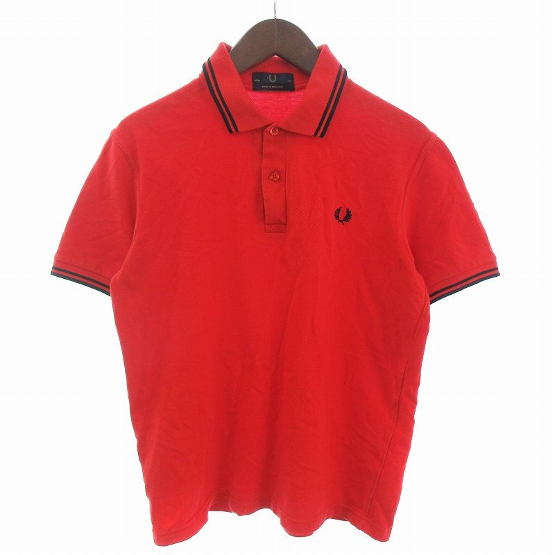 フレッドペリー FRED PERRY ポロシャツ カットソー 半袖 鹿の子