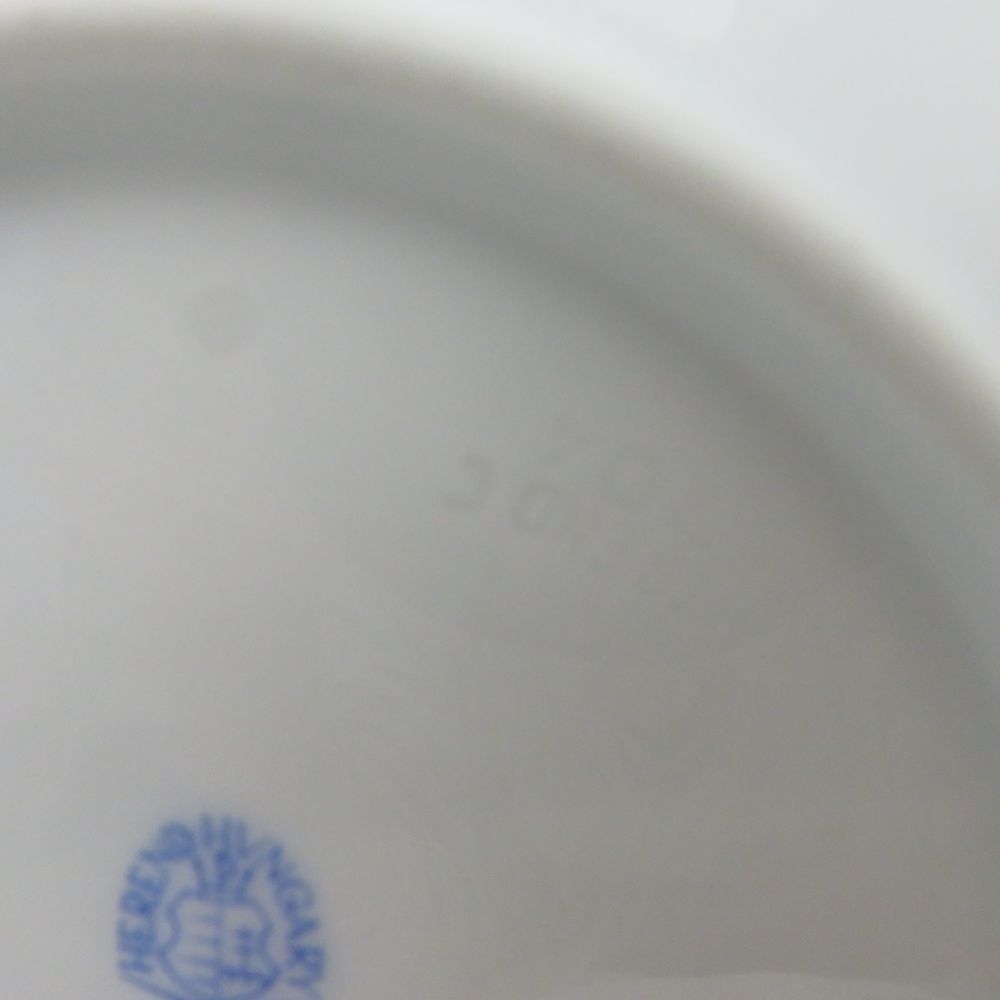 Herend - 美品 Herend ヘレンド プティットローズ 704 PR フルーツボウル 2枚 ペア 13.5cmプレート ソーサー 小皿 金彩 SU12334R1 ヘレンド 美品 Herend プティットローズ 704 PR フルーツボウル