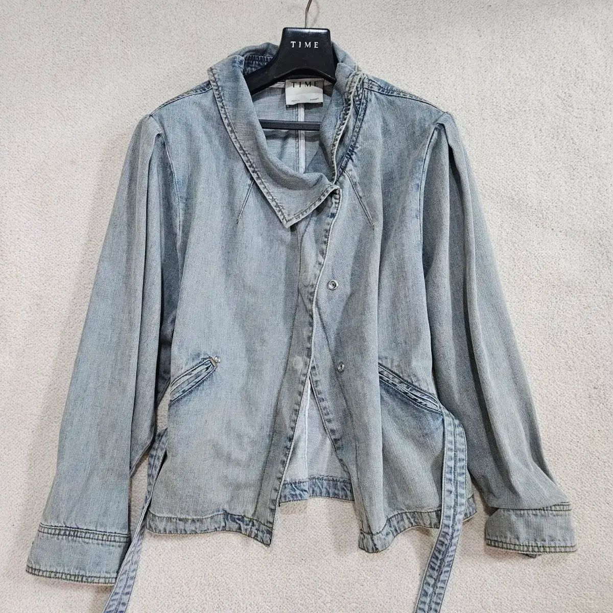 落ち着きのある 2021 TIME タイム デニム ジャケット