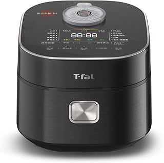 ティファール 炊飯器 5.5合 遠赤外線 高火力IH お米の芯まで一気に直火炊き 粒立ち ハリ 甘み 冷凍ごはんモード 長粒米対応 ザ ライス遠赤外線IH炊飯器 ブラック RK8828J0