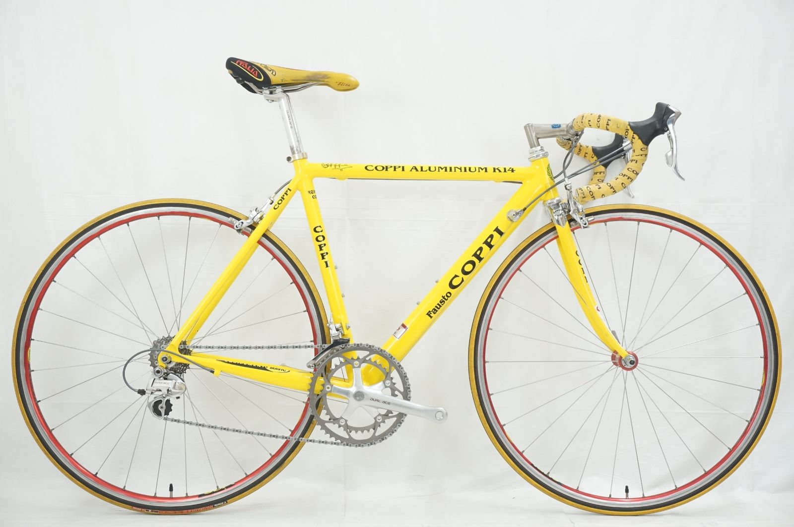 タ*カ様 ジャンク FAUSTO COPPI ALUMINIUM K14 アルミ 1990s Fausto Coppi Aluminium K14 Reparto Corse Road Bike