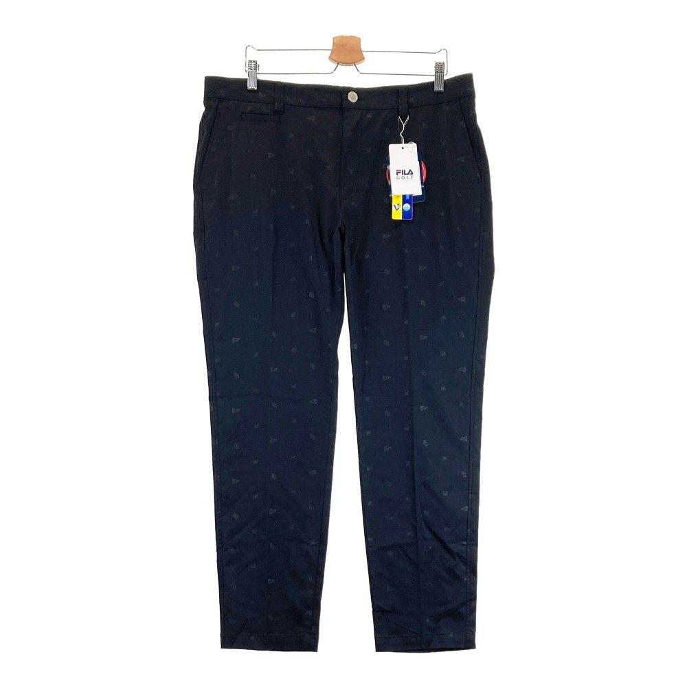 サイズ：94 FILA GOLF フィラゴルフ  ストレッチパンツ 総柄 ブラック系 [240101303031] ゴルフウェア メンズ ストスト