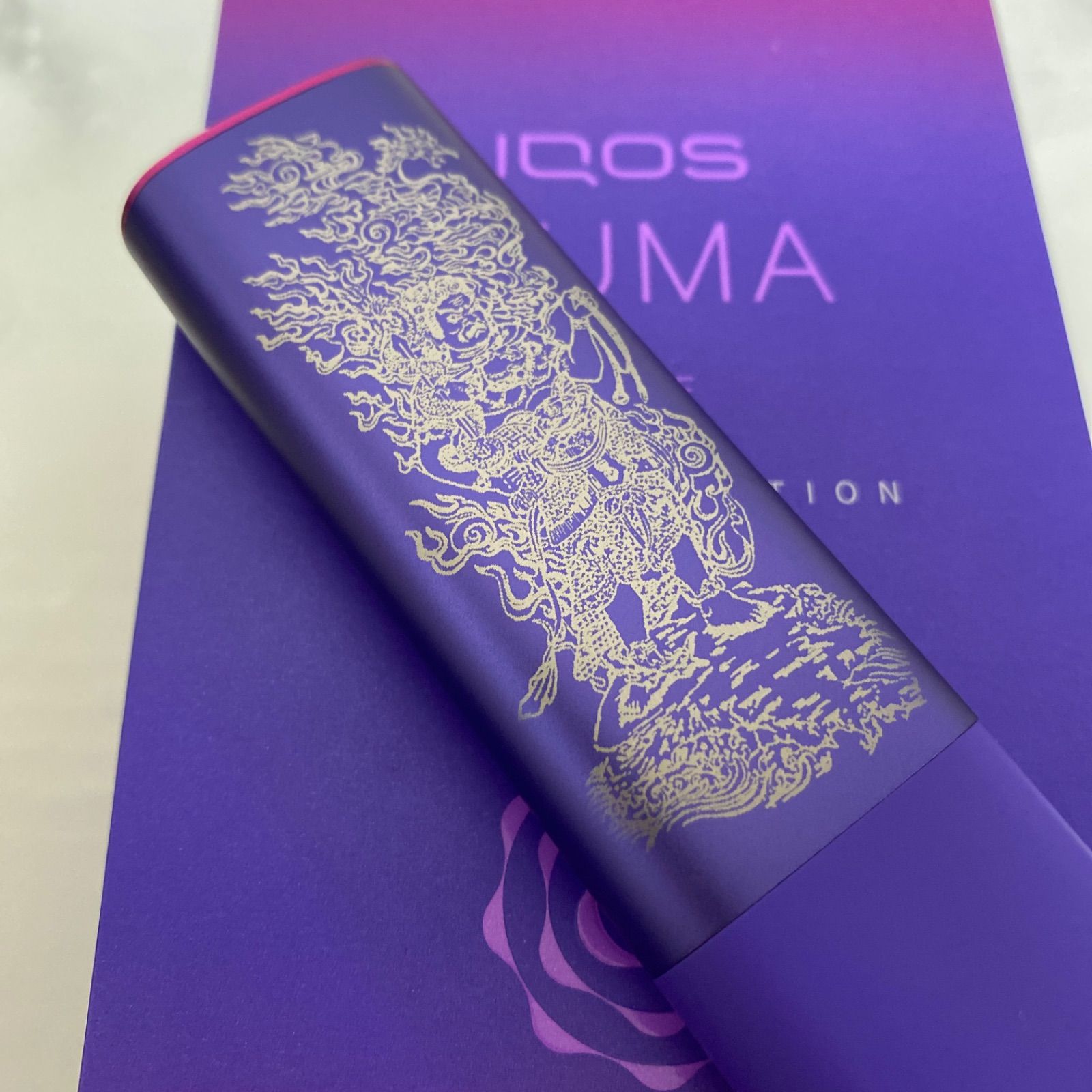 iQOS ILUMA ONE アイコス イルマワン レーザー加工＊ネオン限定蝶々 IQOS - iQOS ILUMAONE アイコス イルマワン レーザー加工 アゲハ