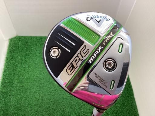 【】 キャロウェイ EPIC MAX FAST 3W レディース フェアウェイウッド FW ELDIO for CW 40(FW) (フレックスA) レディース 女性用 右利き 右用 Cランク ゴルフクラブ