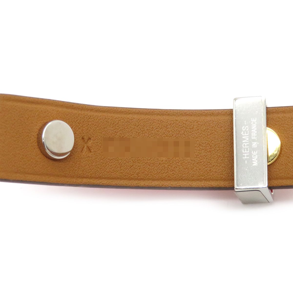 美品 HERMES エルメス ブレスレット ミニドッグ クルー カレ レザー HERMES - HERMES エルメス ブレスレット ミニドッグ クルー カレの通販