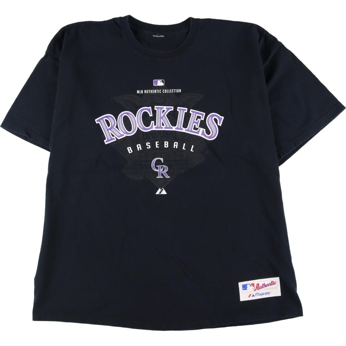 古着 マジェスティック Majestic MLB COLORADO ROCKIES コロラド 