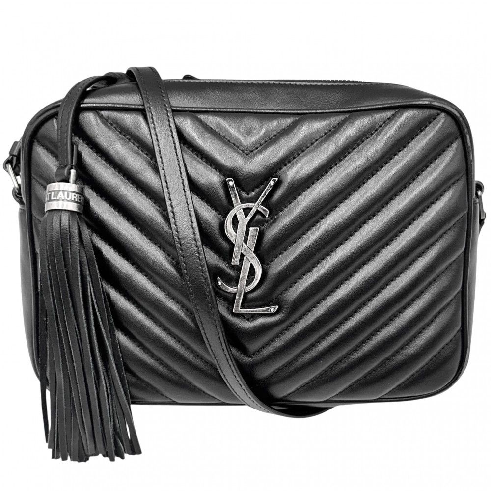 サンローラン YSL 黒 ファー ショルダーバッグ タッセル付き 楽天市場】【中古】SAINT LAURENT “サンローラン” ケイト