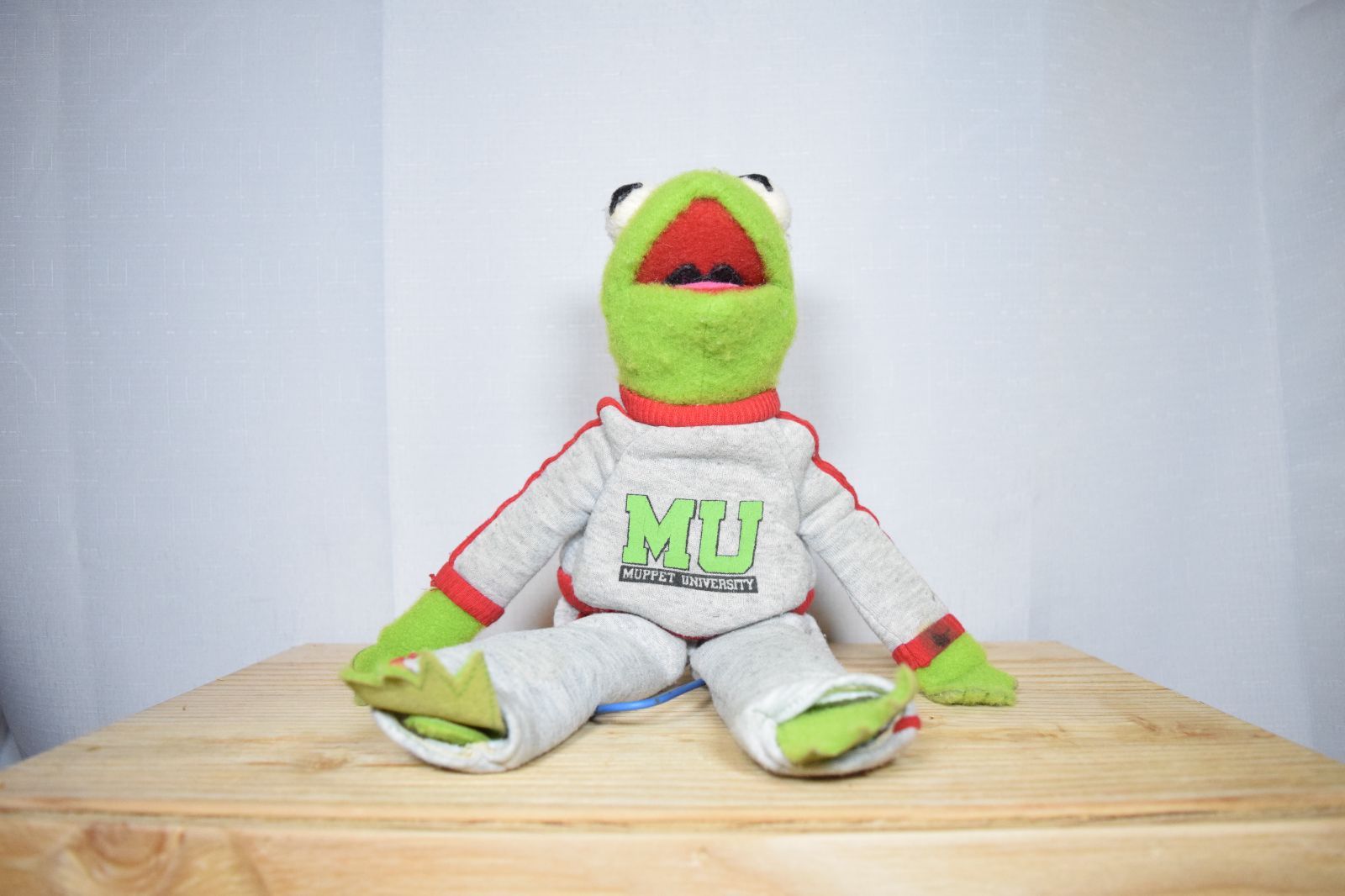 ヴィンテージ おしゃべり　カーミット　大きな　ぬいぐるみ applause カーミット セサミストリート ぬいぐるみ アプローズ社 ビンテージ