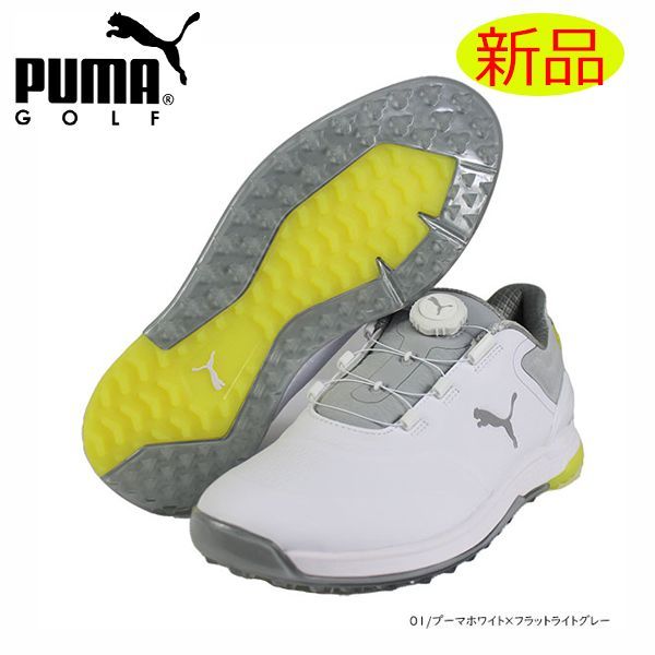 [新品未使用]PUMAゴルフシューズ PUMA 送料無料 セール プーマゴルフ GS ファスト スパイクレス