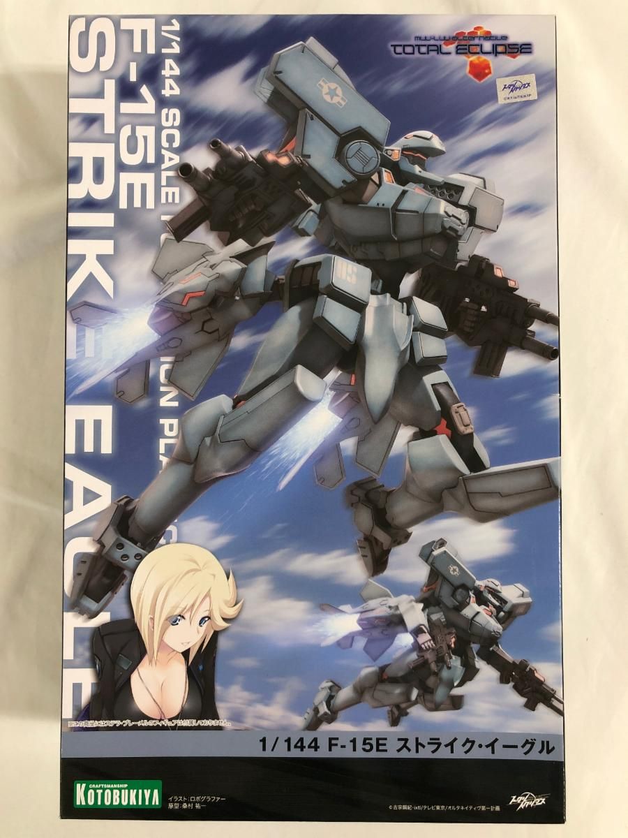 KOTOBUKIYA - 初回特典付属 1/144 F-15E ストライク・イーグル マブラヴ オルタネイティヴ トータル・イクリプス プラモデル(KP231) コトブキヤ KOTOBUKIYA - 初回特典付属 1/144 F-15E ストライク・イーグル