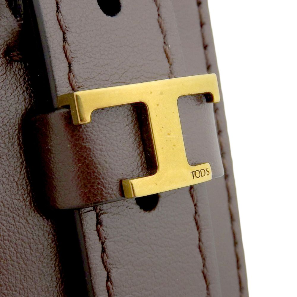 toaさま　TOD'S ブラウンスエード オーボエ　ハンドバッグ ベージュ XBWDBSR9200YATG809-01.jpg