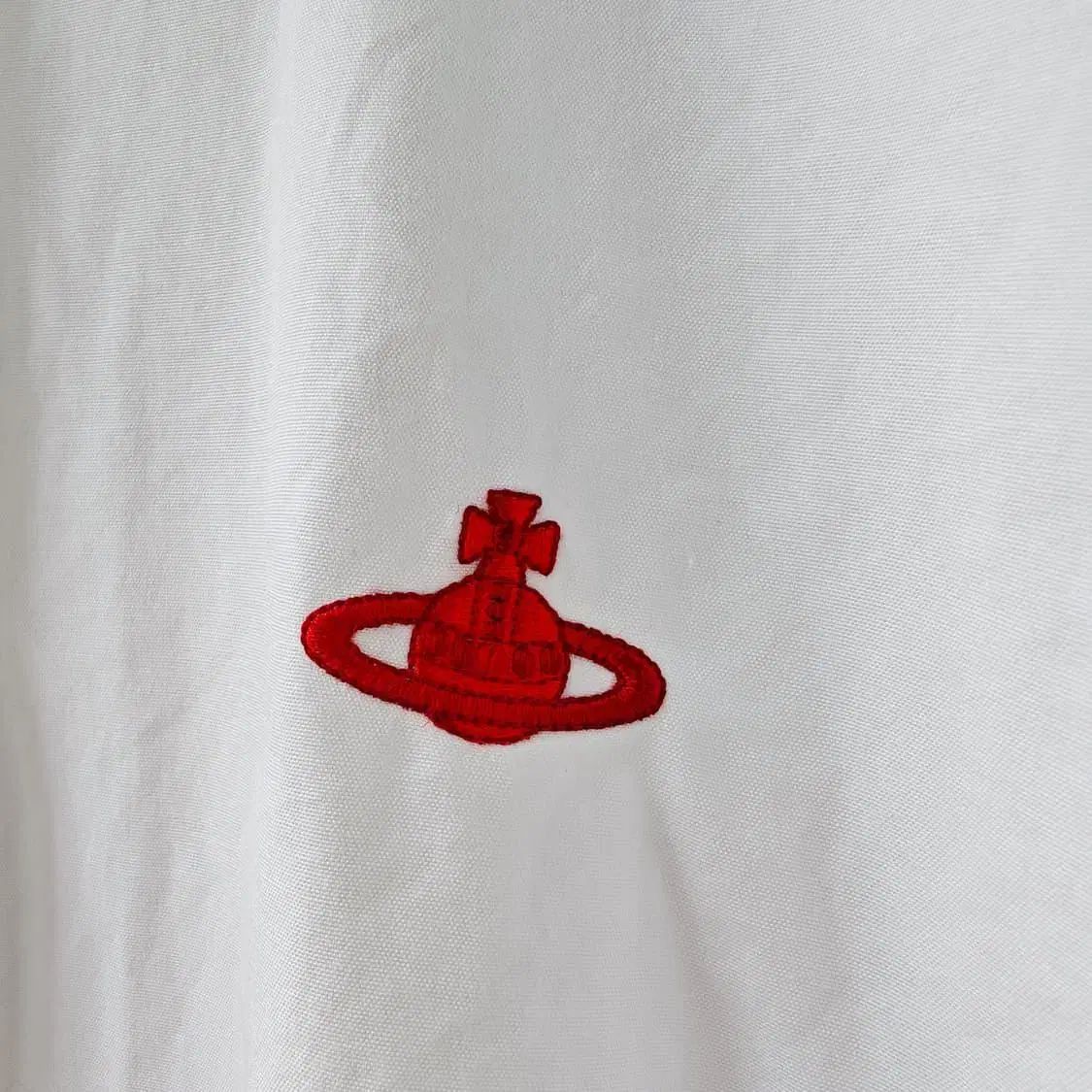  VIVIEN ウェストウッド レッドレーベル 刺繍 ロゴ ラウンド シャツ 3 サイズ 長袖 シャツ ブラウス