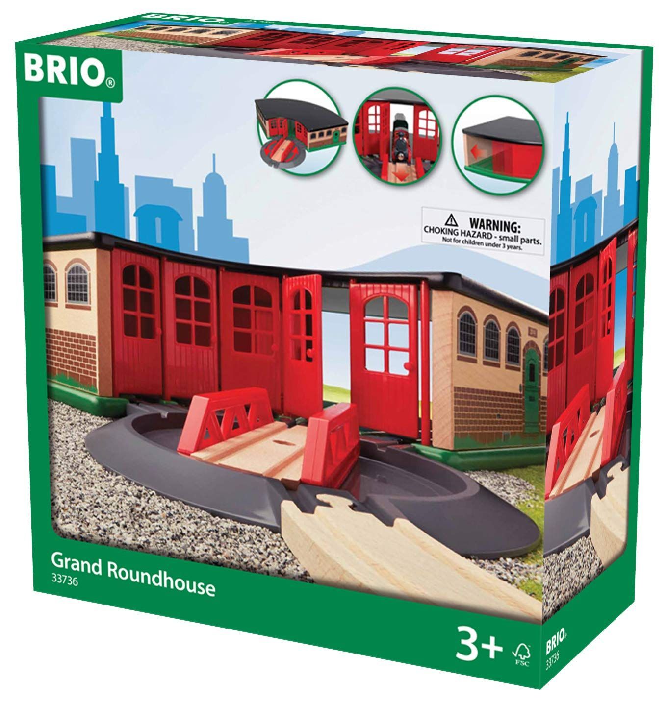 人気商品】33736 大型車庫 BRIO - メルカリ