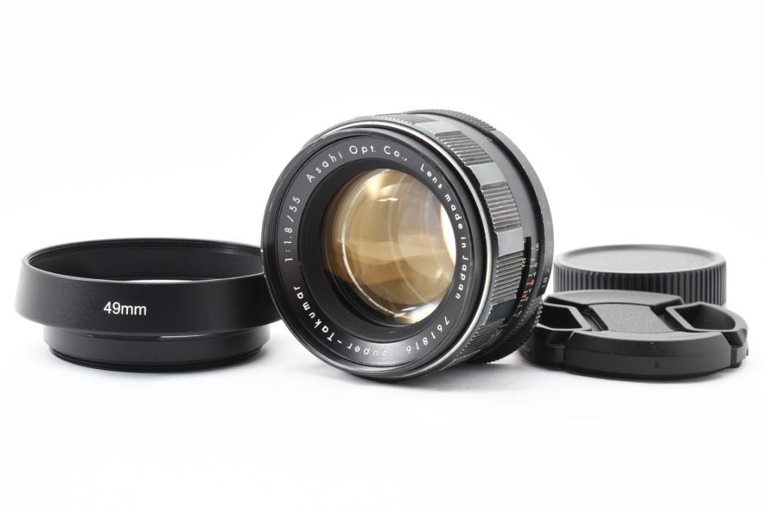 カメラ ◎初期型◎ Super Takumar 55mm F1.8 フード付 F0197