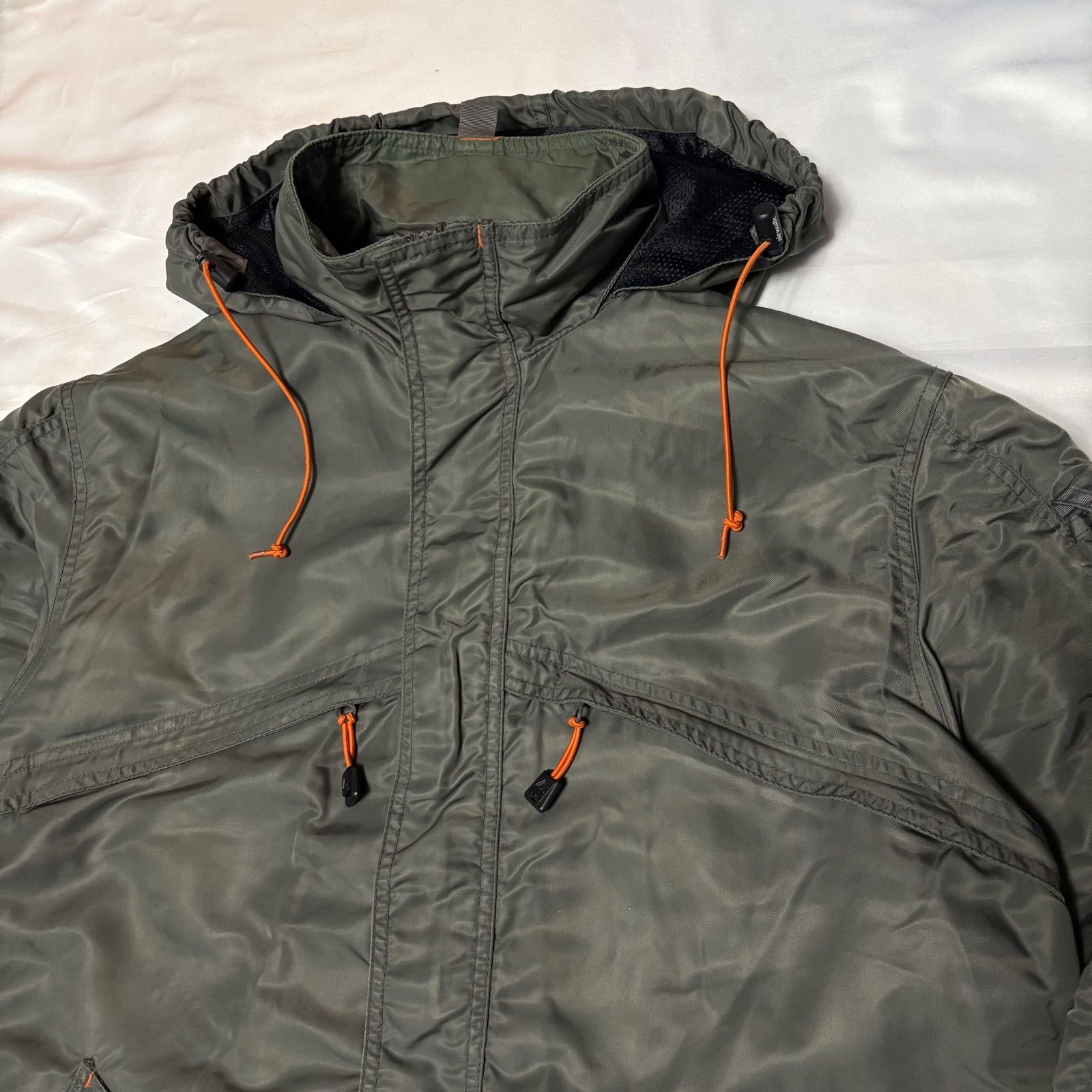 00s AIR WALK Mulch Pocket Nylon Military Jacket エアウォーク