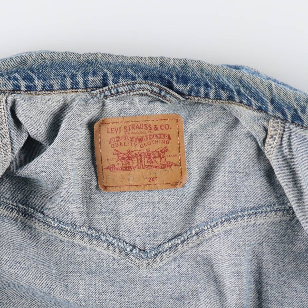 古着 90年代 リーバイス Levi's 75528-4891 デニムジャケット G