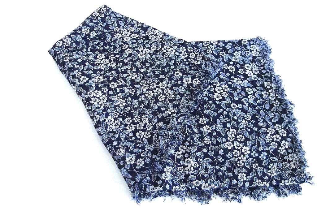 218786】R&D.M.Co- オールドマンズテーラー IRISH GAUZE SHAWL（アイ