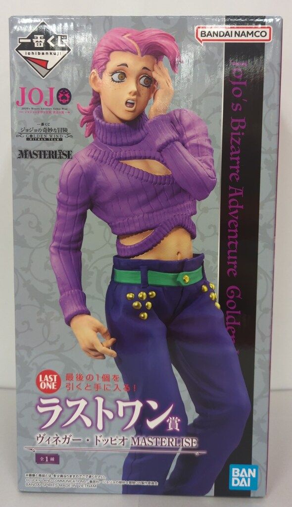 ジョジョの奇妙な冒険 一番くじラストワン賞 ヴィネガー・ドッピオ BANDAI SPIRITS 一番くじ ジョジョの奇妙な冒険 GOLDEN WIND