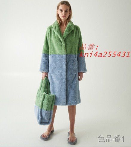 ボアチェスターコート韓国ファッ