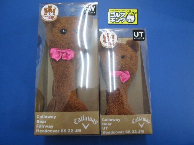 GK三好◇狙い目!!517【新品!! ヘッドカバー】キャロウェイ 22AW BEAR