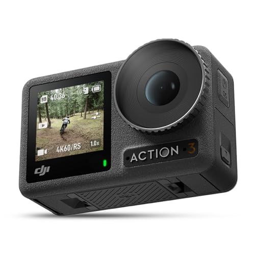 DJI Osmo Action 3 スタンダードコンボ アクションカメラ standard Combo ビデオカメラ 4K|120fps 60fps 手ぶれ補正 防水 アクションカム超広角レンズ OA3 ライブ配信 セルフィ デュアル タッチスクリーン 耐寒性