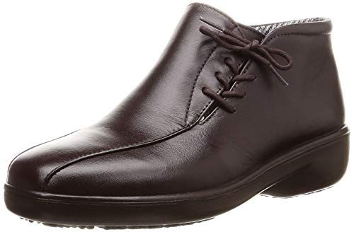 人気アイテムお得に購入！ スポルス 本革 透湿防水 撥水 ブーツ 4E スペラン 防滑ソール ファスナー SP7579WSR ダークブラウン 22.5 cm