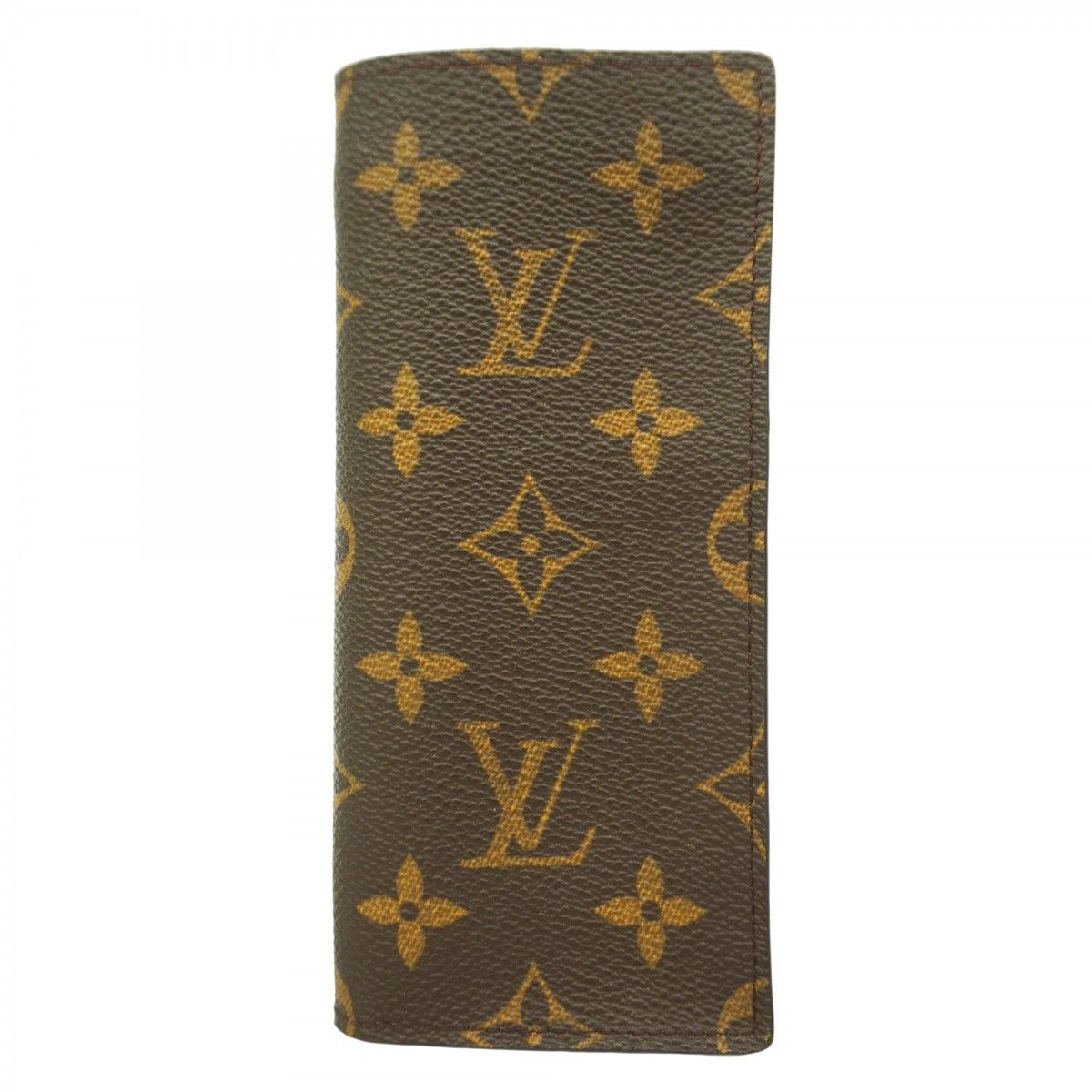 5mc3358 ルイヴィトン メガネケース モノグラム エテュイリュネットサーンプル M62962 ブラウン メンズ レディース ユニセックス