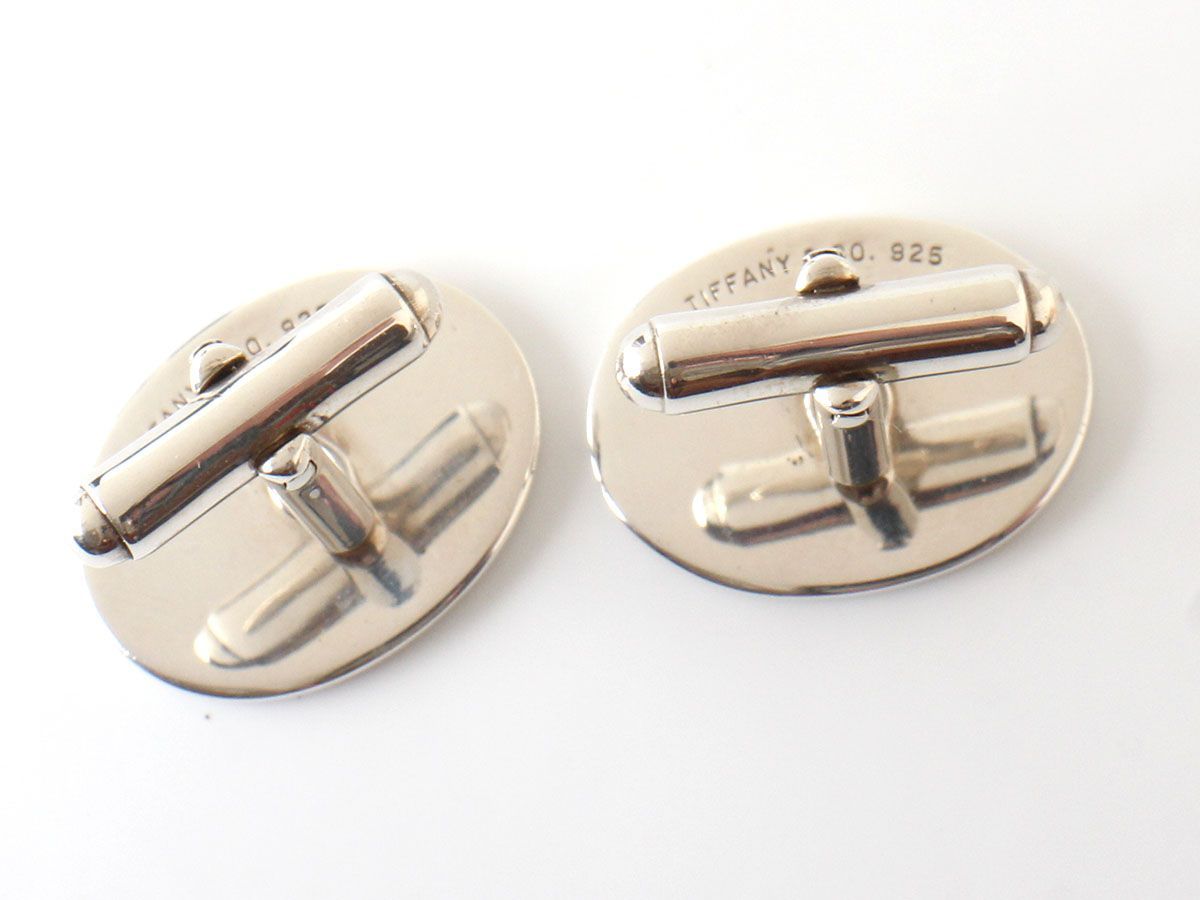 M19976 美品 TIFFANY&Co. ティファニー SV925 カフスボタン John