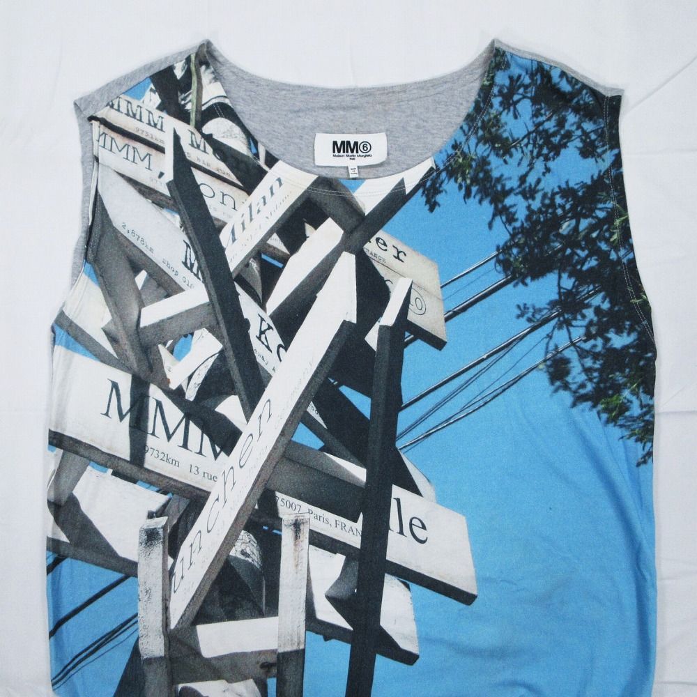 martin margiela マルタンマルジェラ ノースリーブTシャツ 楽天市場】【アウトレット】メゾンマルジェラ Maison Margiela