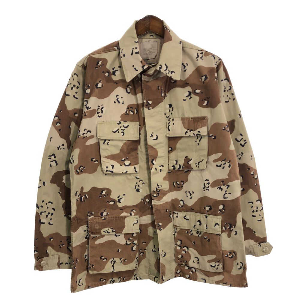 90年代 米軍実物 U.S.ARMY BDU フィールドジャケット ミリタリー 6C 