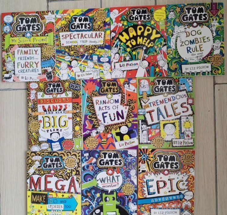 Tom gates 20册 音源付き 子供絵本 子供英語