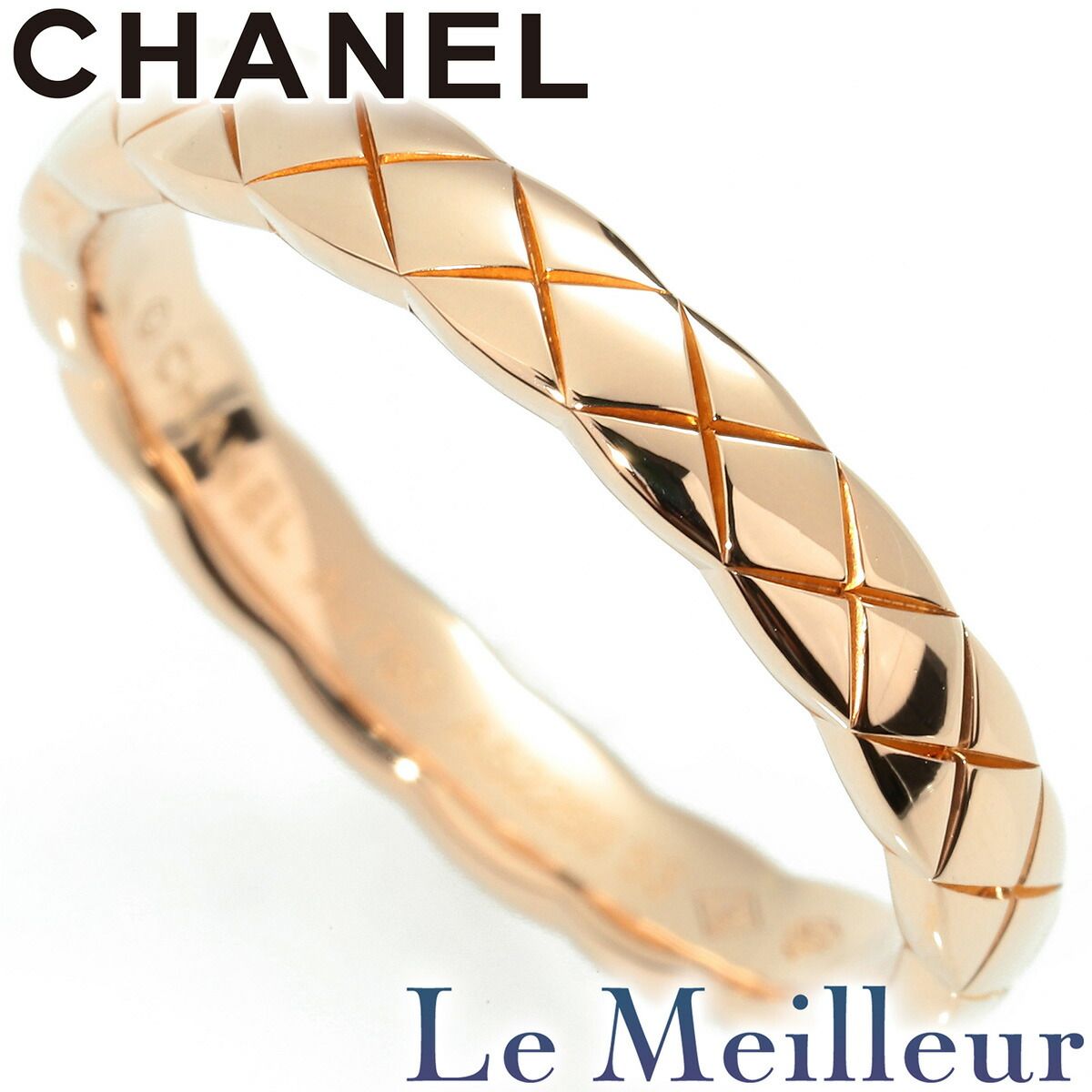 シャネル CHANEL ココクラッシュ リング 指輪 ピンクゴールド K18PG 