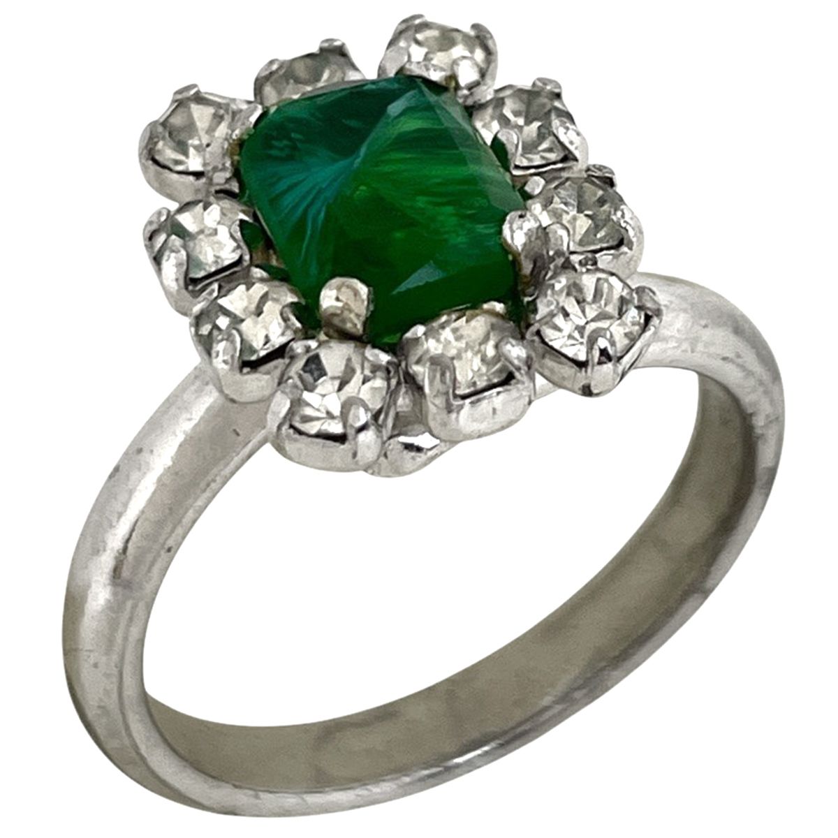 クリスチャンディオール Christian Dior ラインストーン リング カラー