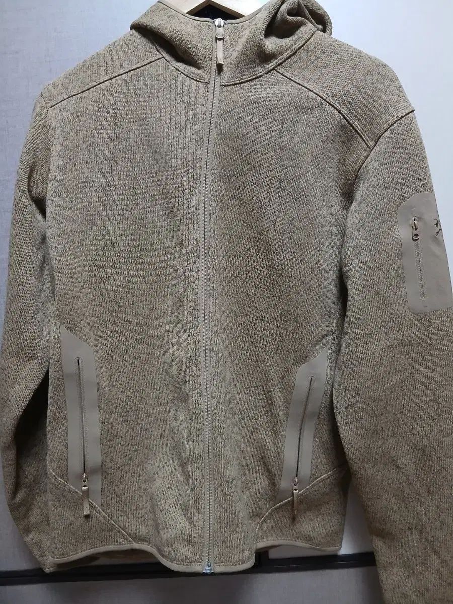 ARC TERYX アークテリクス フード 起毛 ジャケット ベージュ