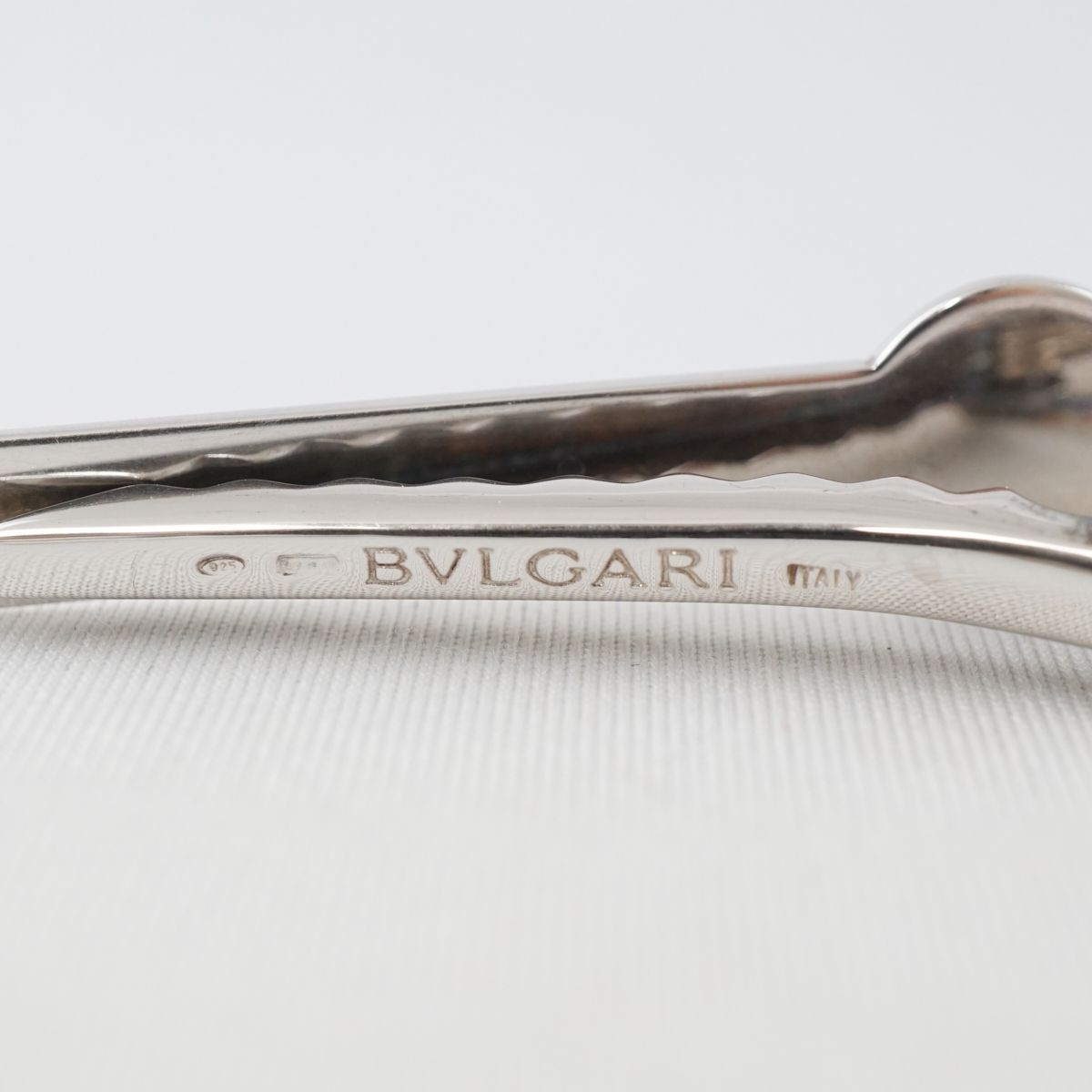 BVLGARI ブルガリ ネクタイピン USED品 シルバー 925 タイピン 