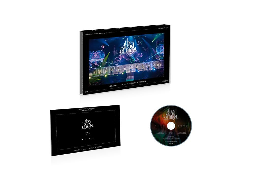 Ｅｎｓｅｍｂｌｅ　Ｓｔａｒｓ！！　Ｃａｓｔ　Ｌｉｖｅ　Ｓｔａｒｒｙ　Ｓｙｍｐｈｏｎｙ　－ｔｈｅ　ｄｅａｄ　ｏｆ　ｎｉｇｈｔ－　Ｄａｙ１盤（Ｂｌｕ－ｒａｙ　Ｄｉｓｃ） AmiAmi [Character & Hobby Shop] | BD Ensemble Stars!! Cast