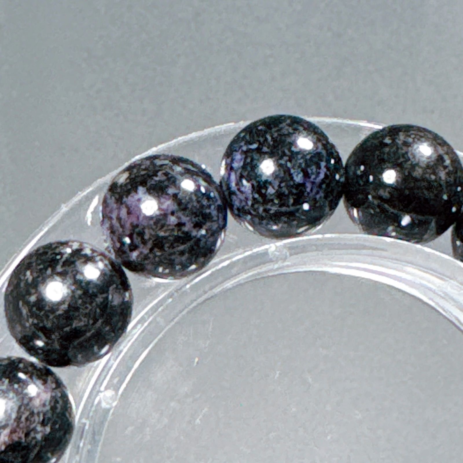 最安値に挑戦！ ブラックスギライトブレスレットNO25-2383