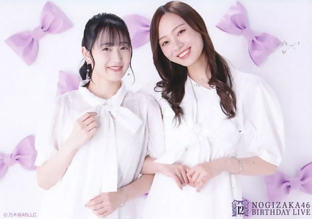 中古】生写真(乃木坂46) 梅澤美波・向井葉月/横型・12周年記念