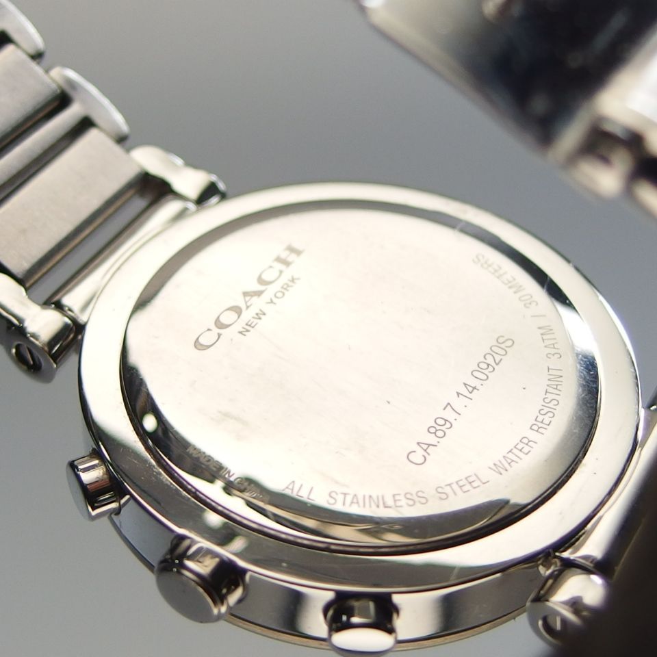 COACH レディース腕時計 CA.89.7.14.0920S(少々難あり) COACH】コーチ CA.89.7.14. 0920S レディース 腕時計 - メルカリ