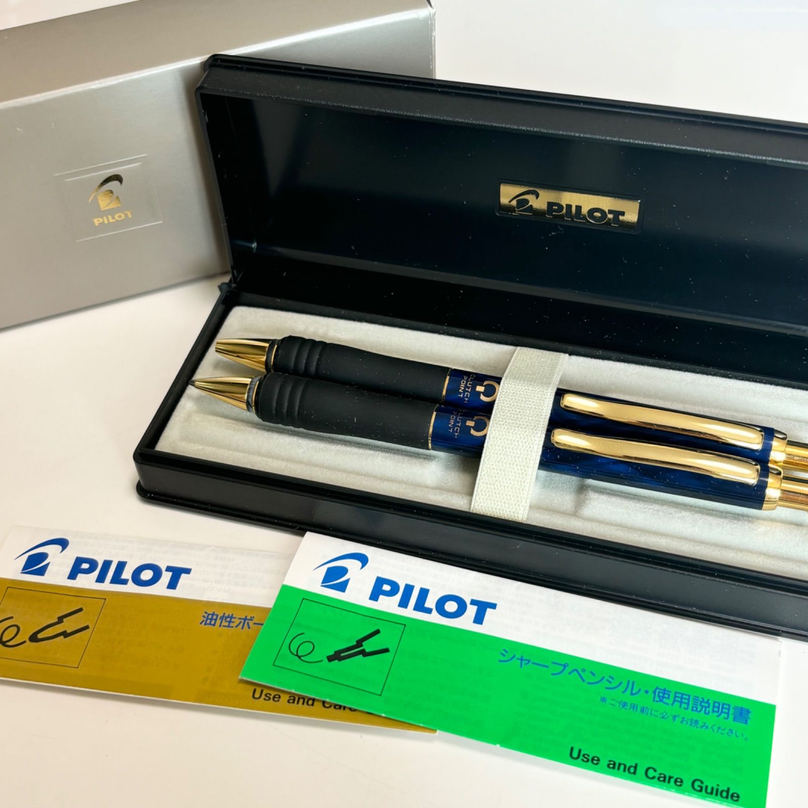 PILOT グランセ 万年筆 ボールペン シャーペン セット やすい インク付き 