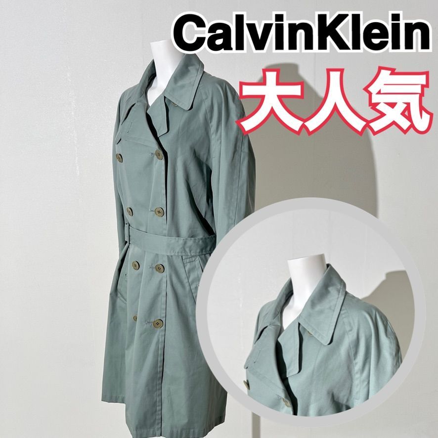 大人気！』CK CalvinKlein カルバンクライン トレンチコート ビック