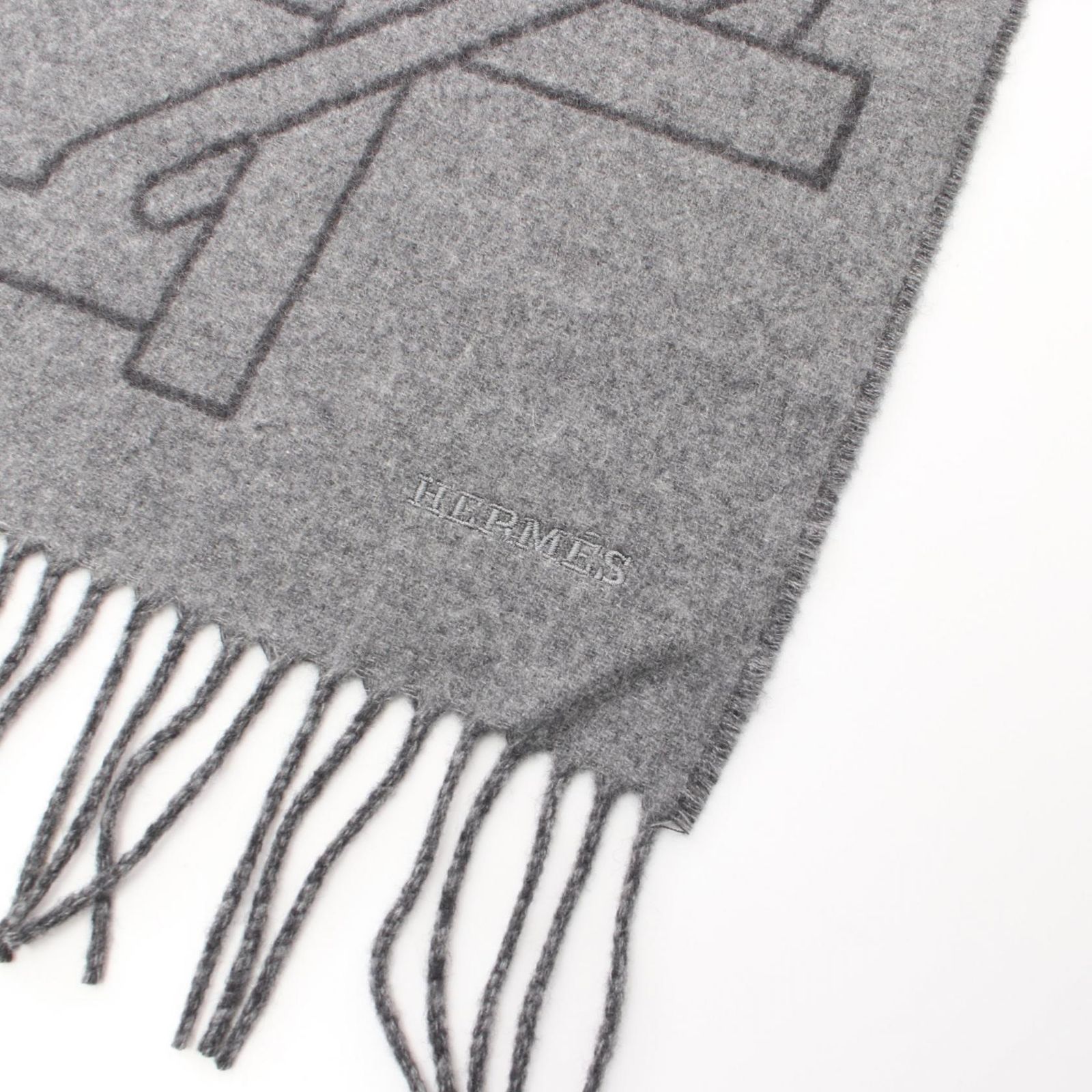 エルメス HERMES マフラー MORS A JOUETS マフラー Mors a Jouets scarf - Blue | Hermès USA