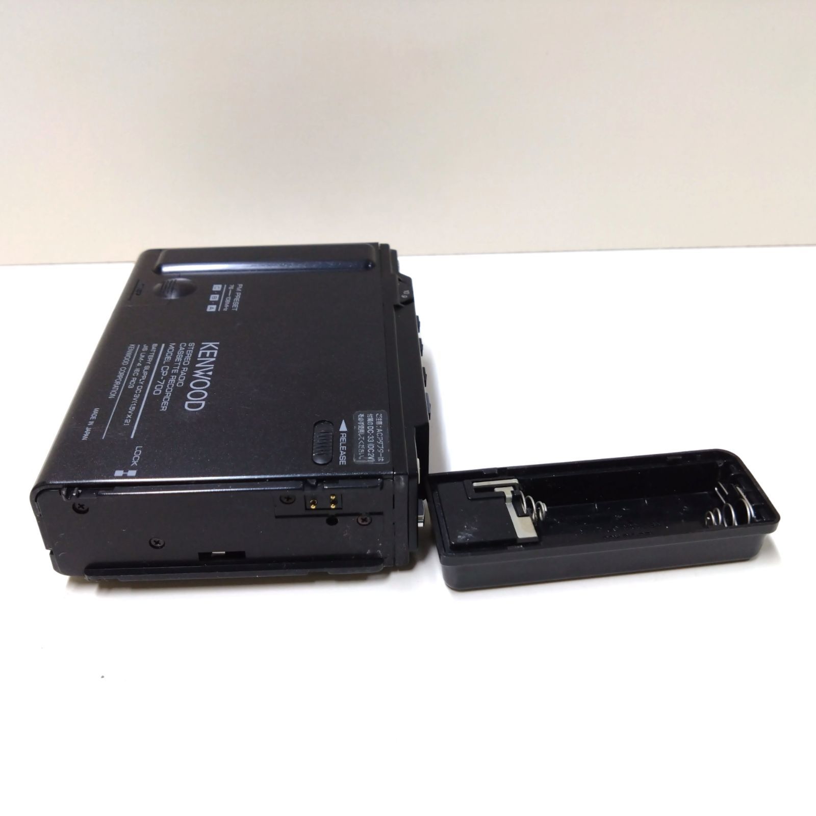 1112 KENWOOD ケンウッド カセットレコーダー CP-700 ステレオ