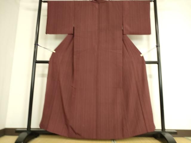 平和屋着物▽上質な小紋　単衣　縞　正絹　逸品　DAAS0524az 平和屋着物▽上質な小紋 単衣 縞 正絹 逸品 DAAS0524az - メルカリ