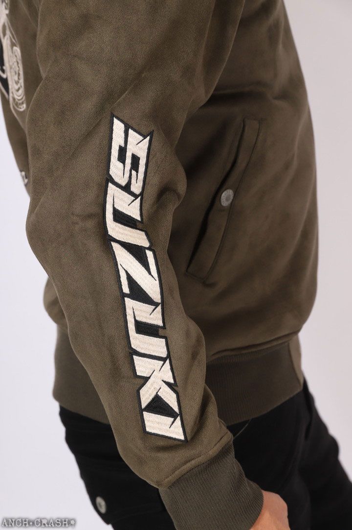 VANSON SUZUKI HAYABUSA ボンディング MA-1 SMV-2507 バンソン スズキ