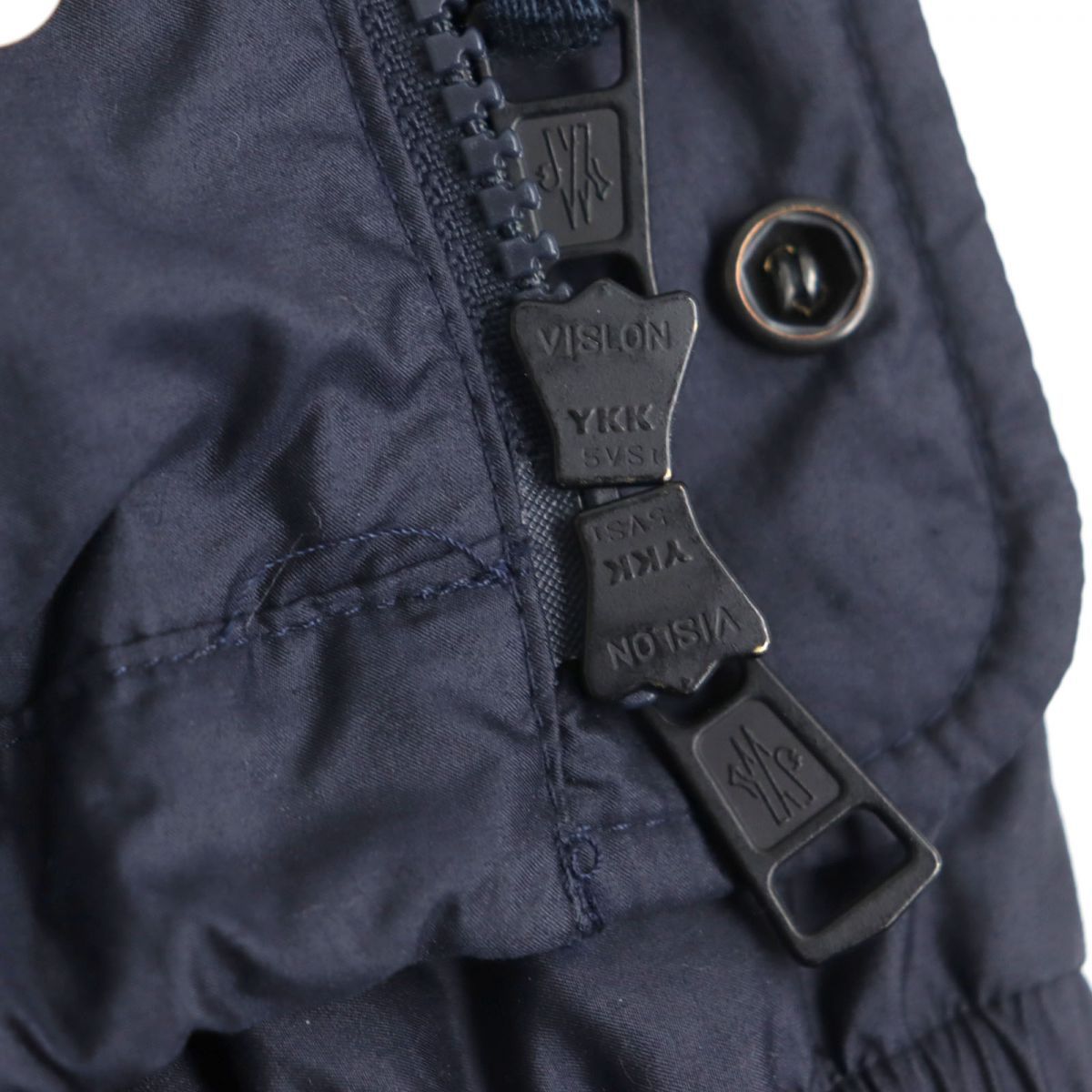 極美品◇MONCLER モンクレール MIKEY ロゴワッペン付き 比翼