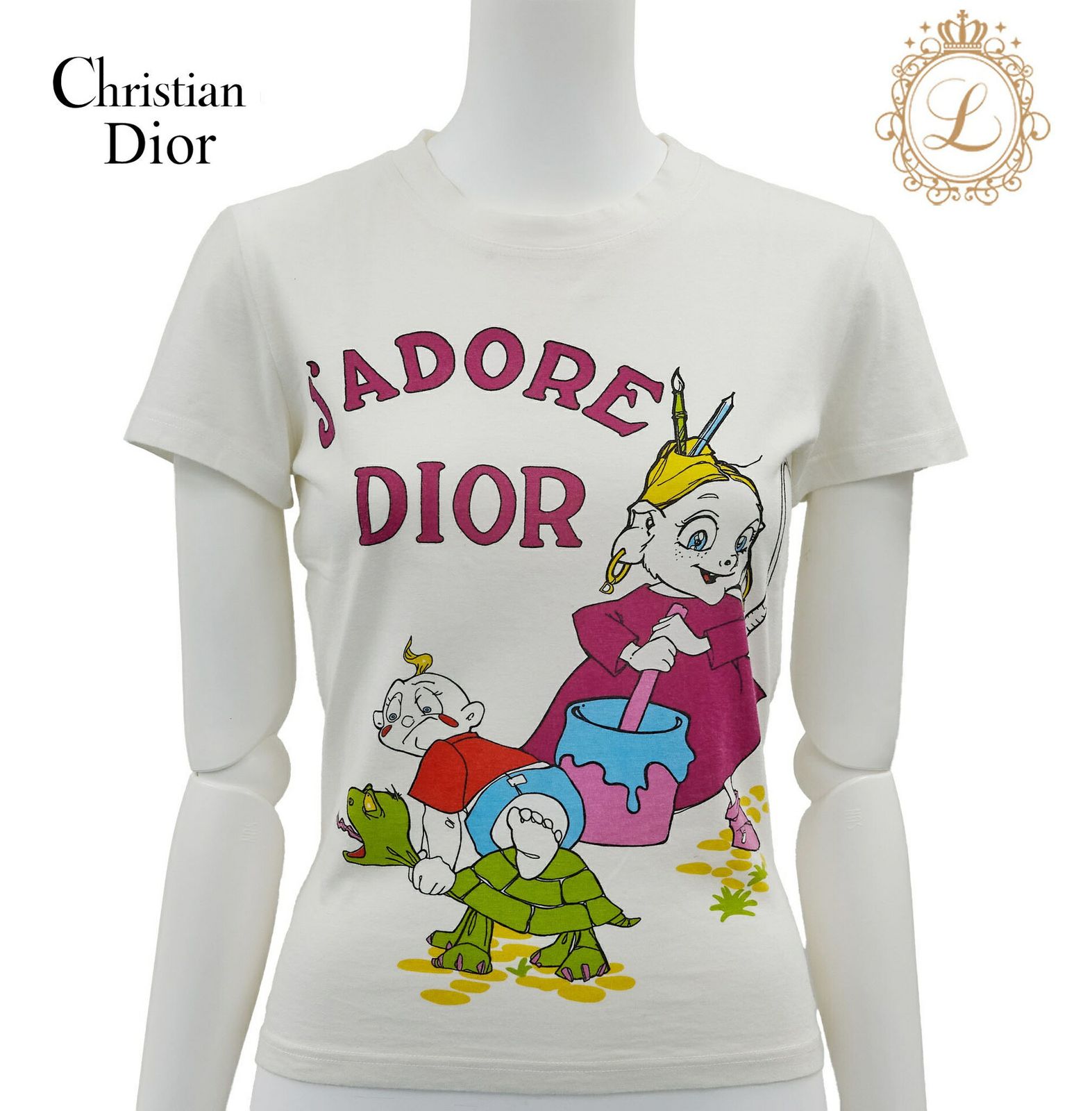 ⭐︎Christian DiorディオールJADORE Tシャツヴィンテージ 白⭐︎