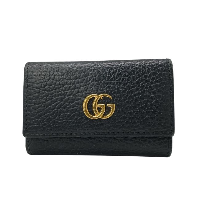 GUCCI グッチ 456118 GGマーモント 6連 キーケース キーリング ダブルG